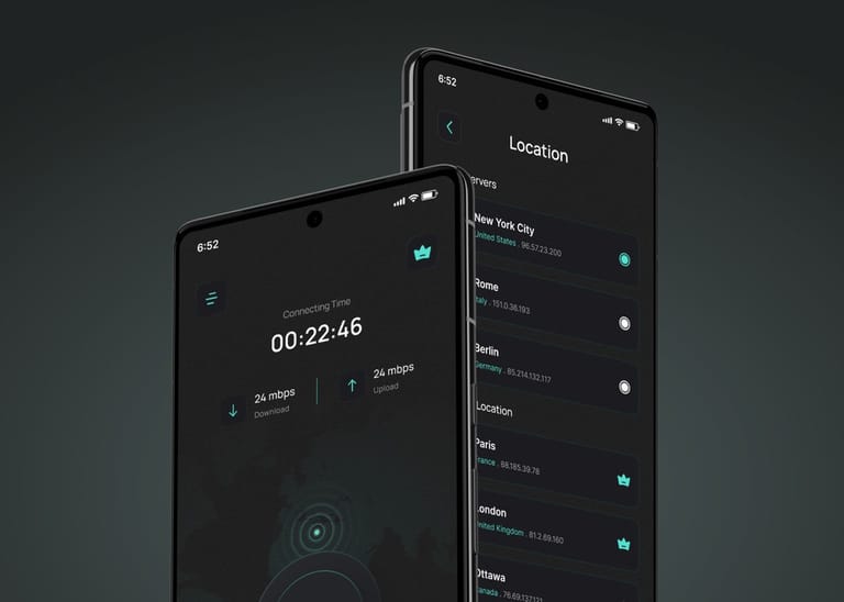 Wirefox VPN design preview